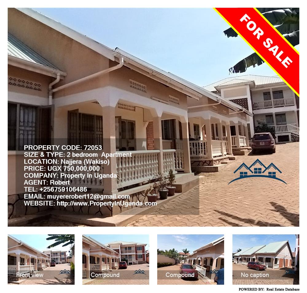 2 bedroom Apartment  for sale in Najjera Wakiso Uganda, code: 72053