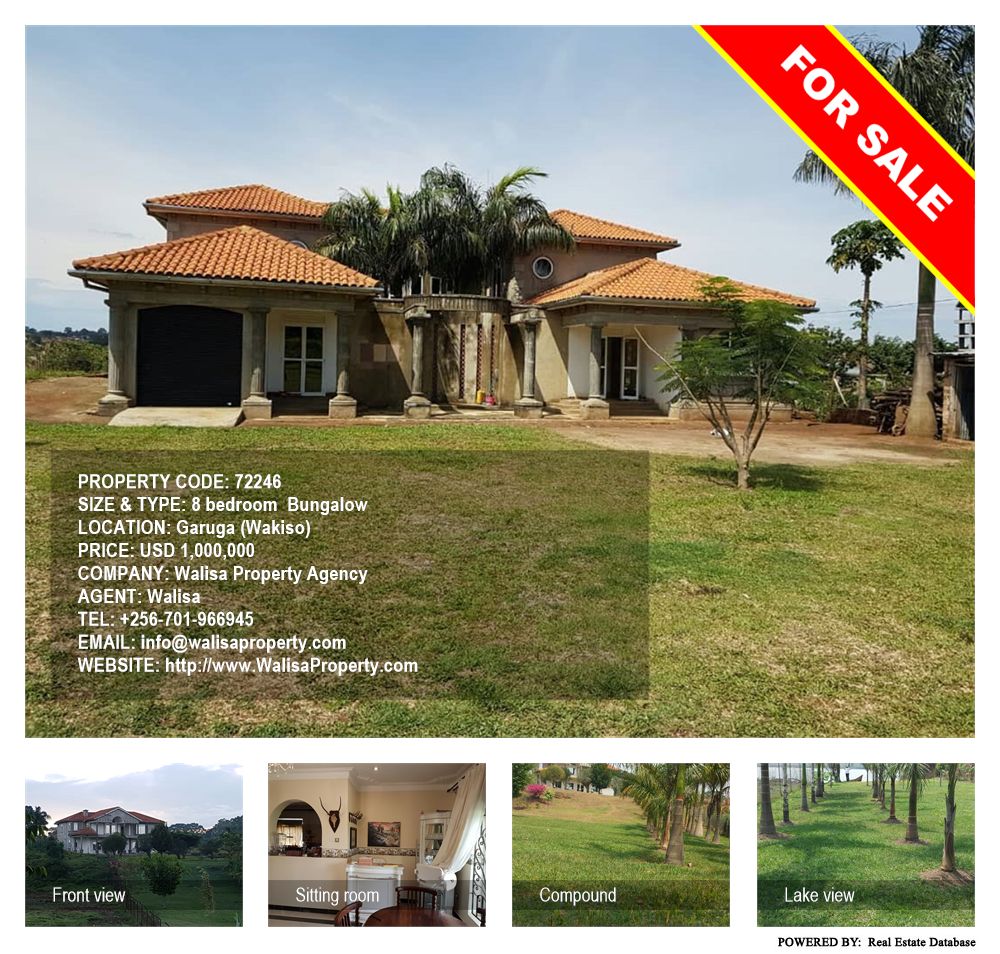 8 bedroom Bungalow  for sale in Garuga Wakiso Uganda, code: 72246