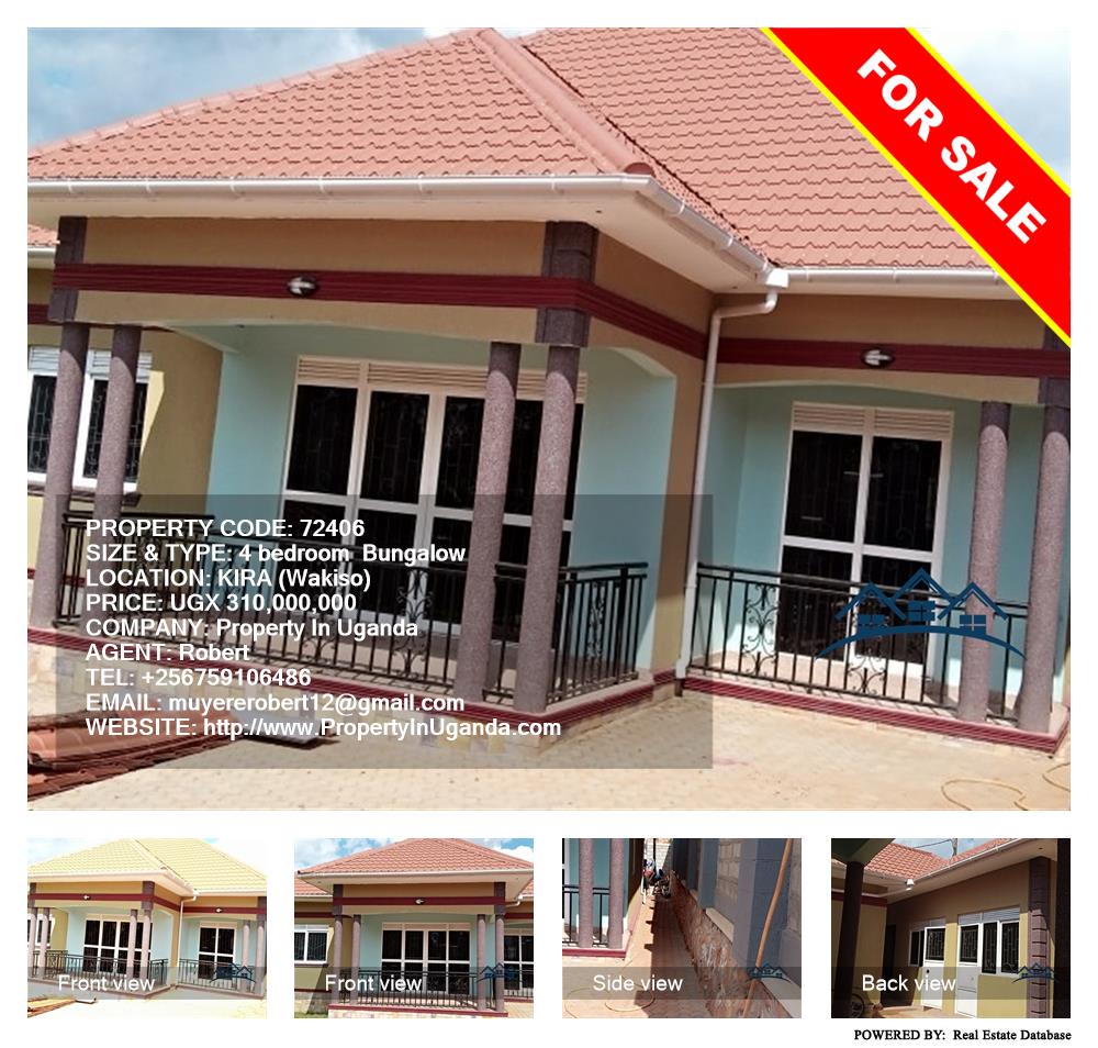 4 bedroom Bungalow  for sale in Kira Wakiso Uganda, code: 72406