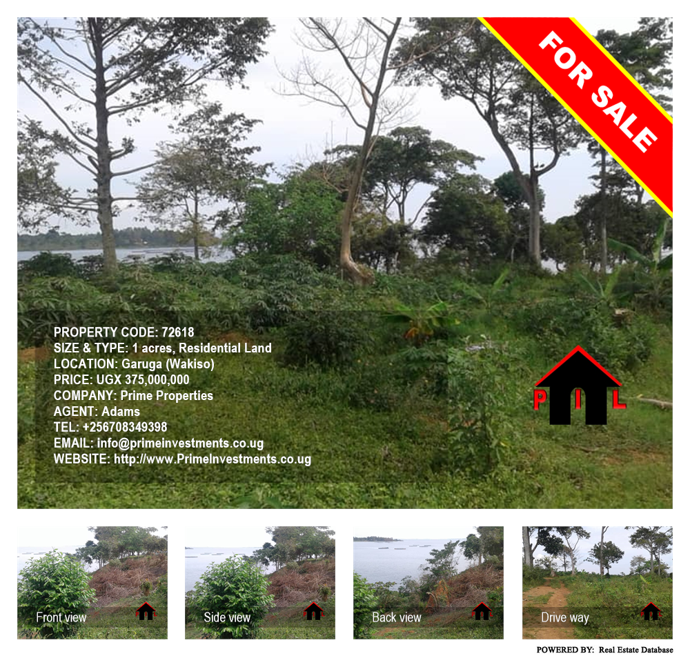 Residential Land  for sale in Garuga Wakiso Uganda, code: 72618