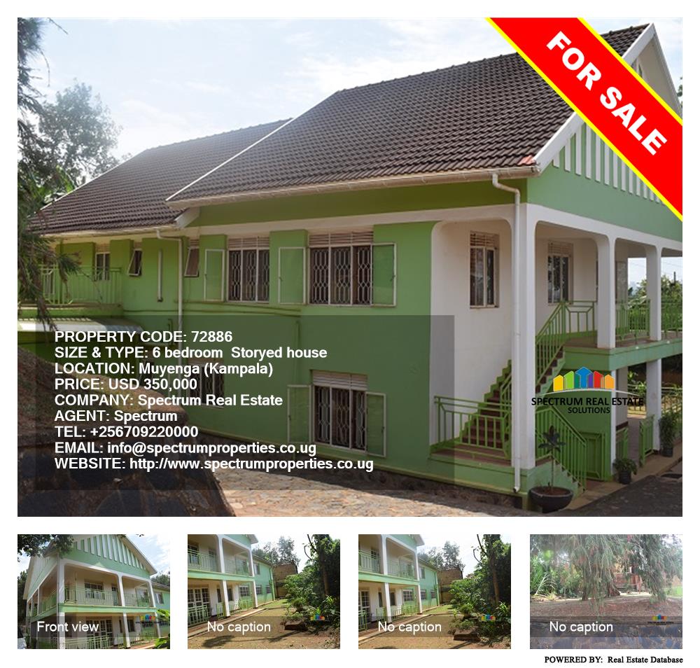 6 bedroom Storeyed house  for sale in Muyenga Kampala Uganda, code: 72886