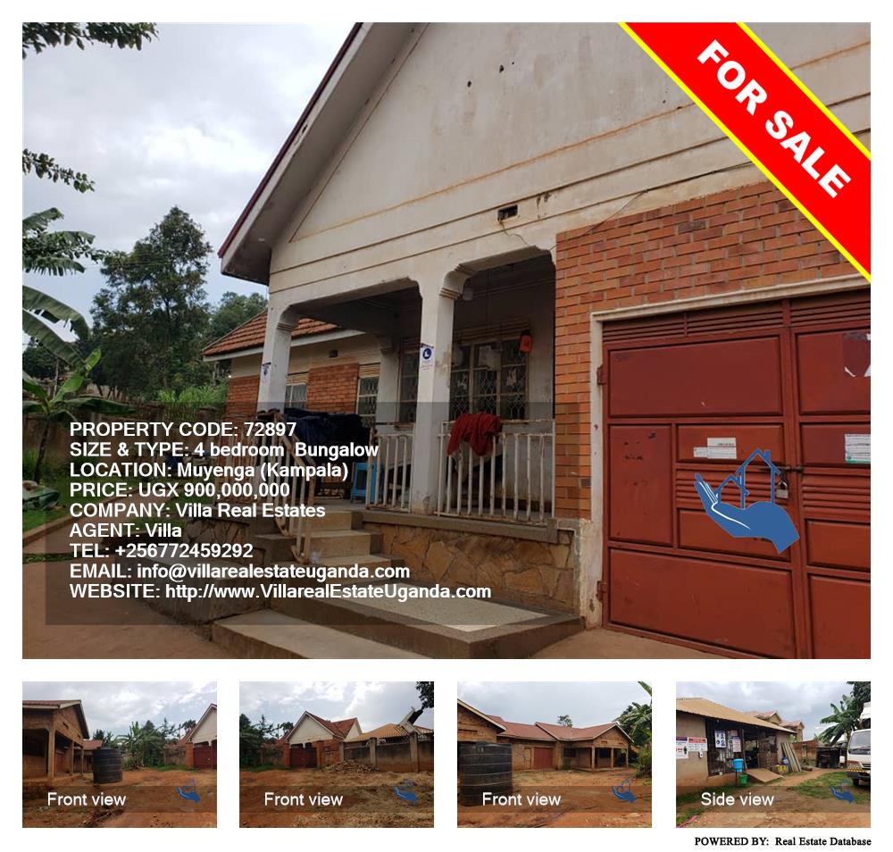 4 bedroom Bungalow  for sale in Muyenga Kampala Uganda, code: 72897