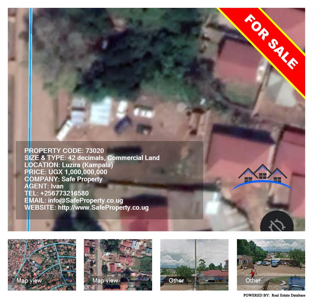 Commercial Land  for sale in Luzira Kampala Uganda, code: 73020