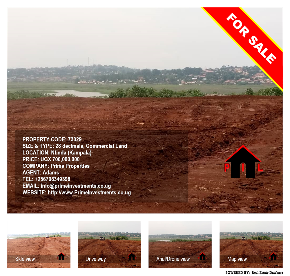 Commercial Land  for sale in Ntinda Kampala Uganda, code: 73029