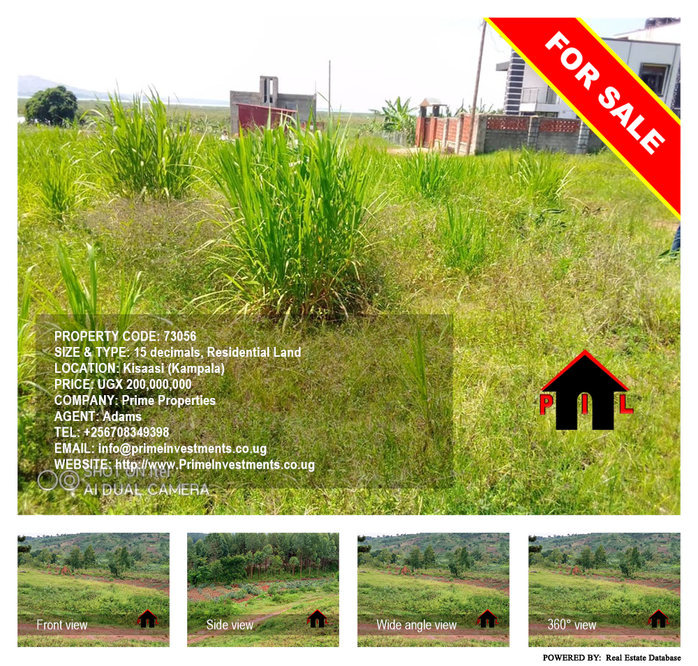 Residential Land  for sale in Kisaasi Kampala Uganda, code: 73056