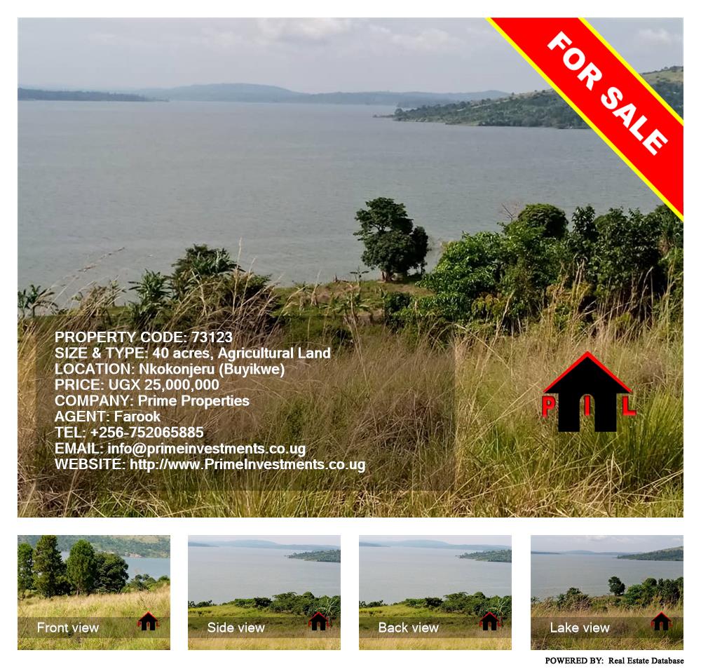 Agricultural Land  for sale in Nkokonjeru Buyikwe Uganda, code: 73123