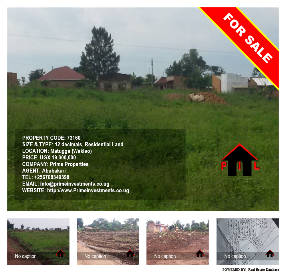 Residential Land  for sale in Matugga Wakiso Uganda, code: 73160