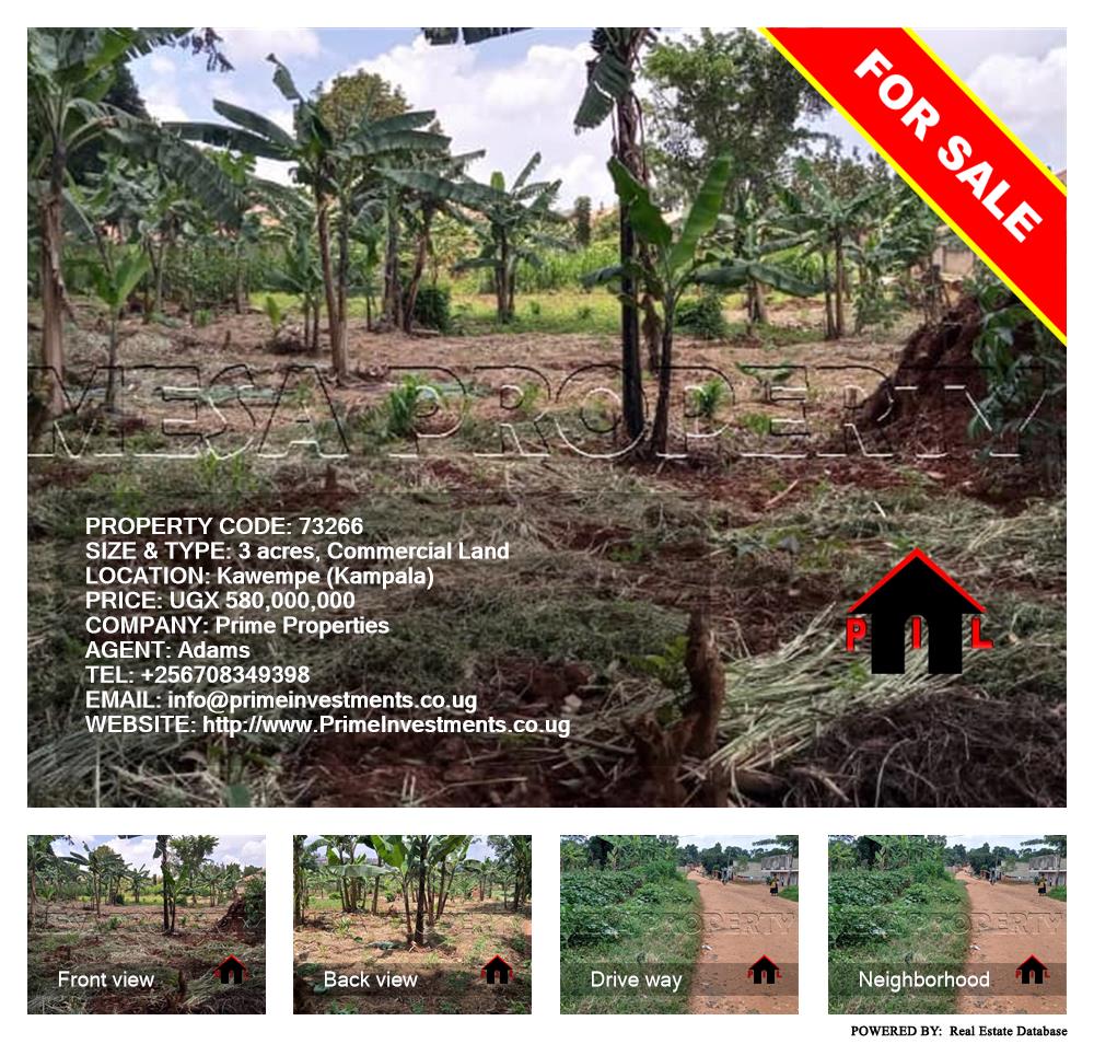 Commercial Land  for sale in Kawempe Kampala Uganda, code: 73266