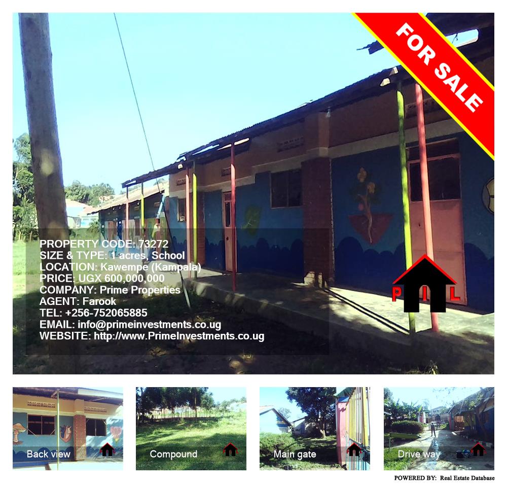 School  for sale in Kawempe Kampala Uganda, code: 73272