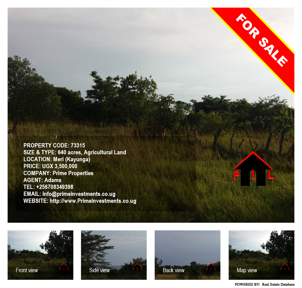 Agricultural Land  for sale in Meri Kayunga Uganda, code: 73315