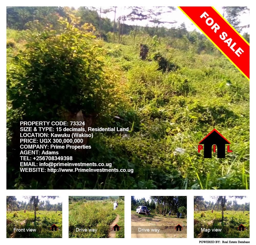 Residential Land  for sale in Kawuku Wakiso Uganda, code: 73324