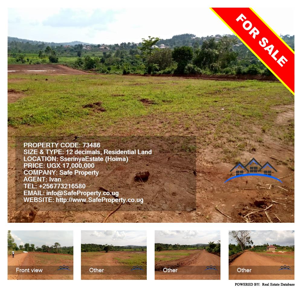 Residential Land  for sale in Sserinya Hoima Uganda, code: 73486