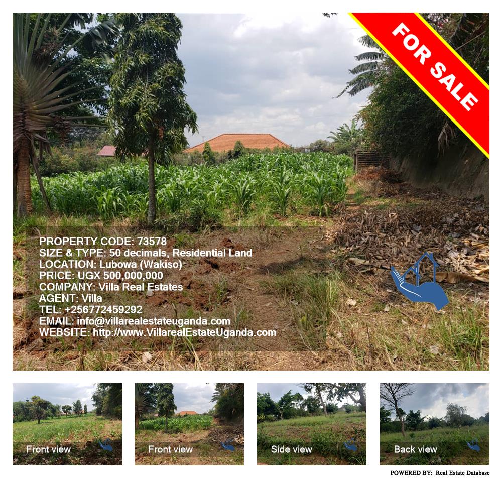 Residential Land  for sale in Lubowa Wakiso Uganda, code: 73578