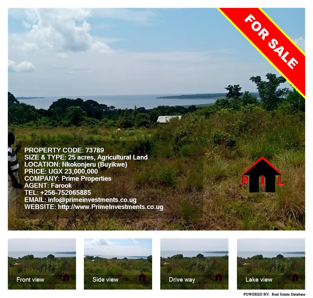Agricultural Land  for sale in Nkokonjeru Buyikwe Uganda, code: 73789