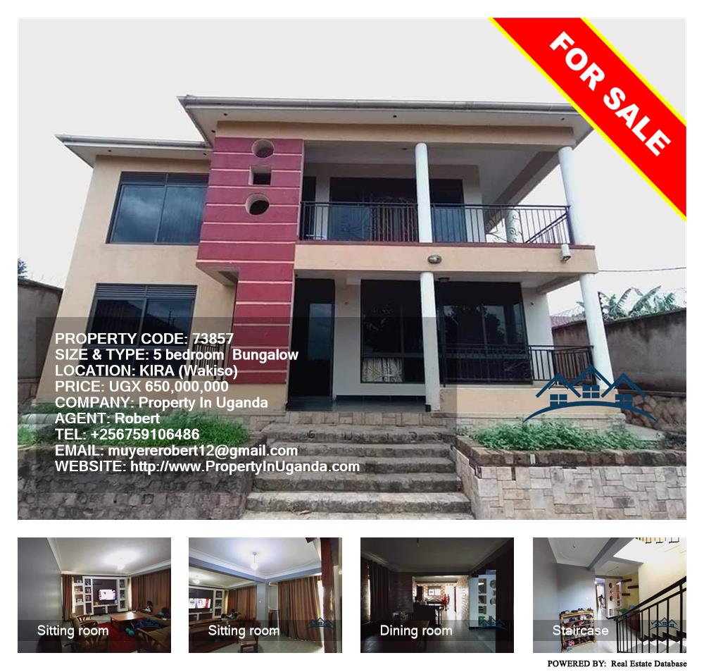 5 bedroom Bungalow  for sale in Kira Wakiso Uganda, code: 73857