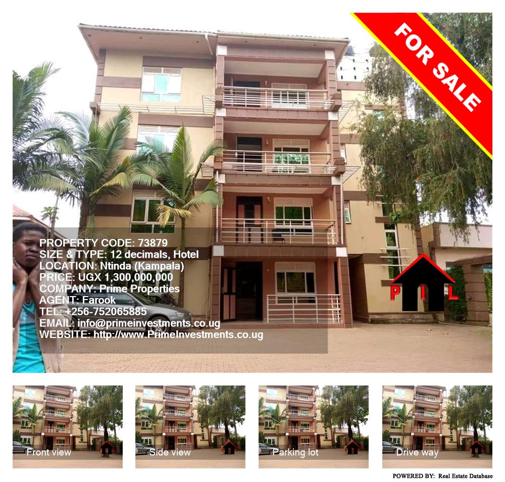 Hotel  for sale in Ntinda Kampala Uganda, code: 73879