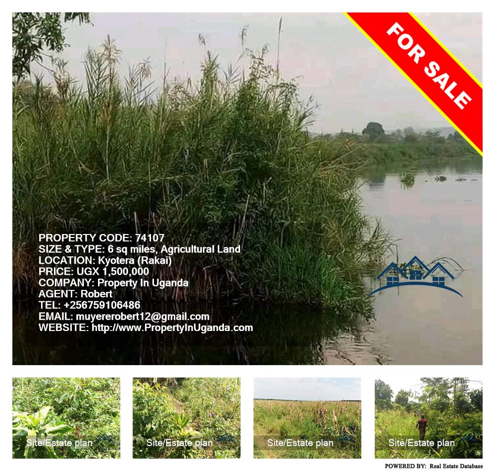 Agricultural Land  for sale in Kyotela Rakai Uganda, code: 74107