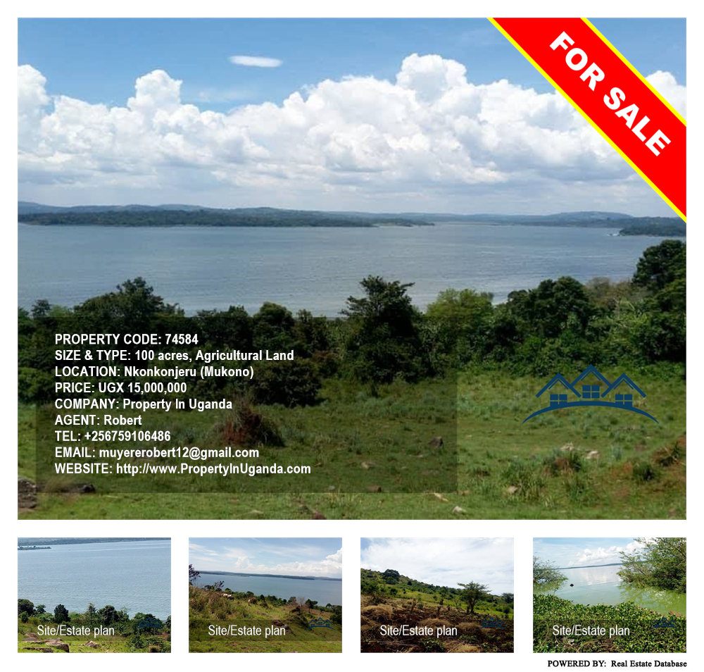 Agricultural Land  for sale in Nkokonjeru Mukono Uganda, code: 74584