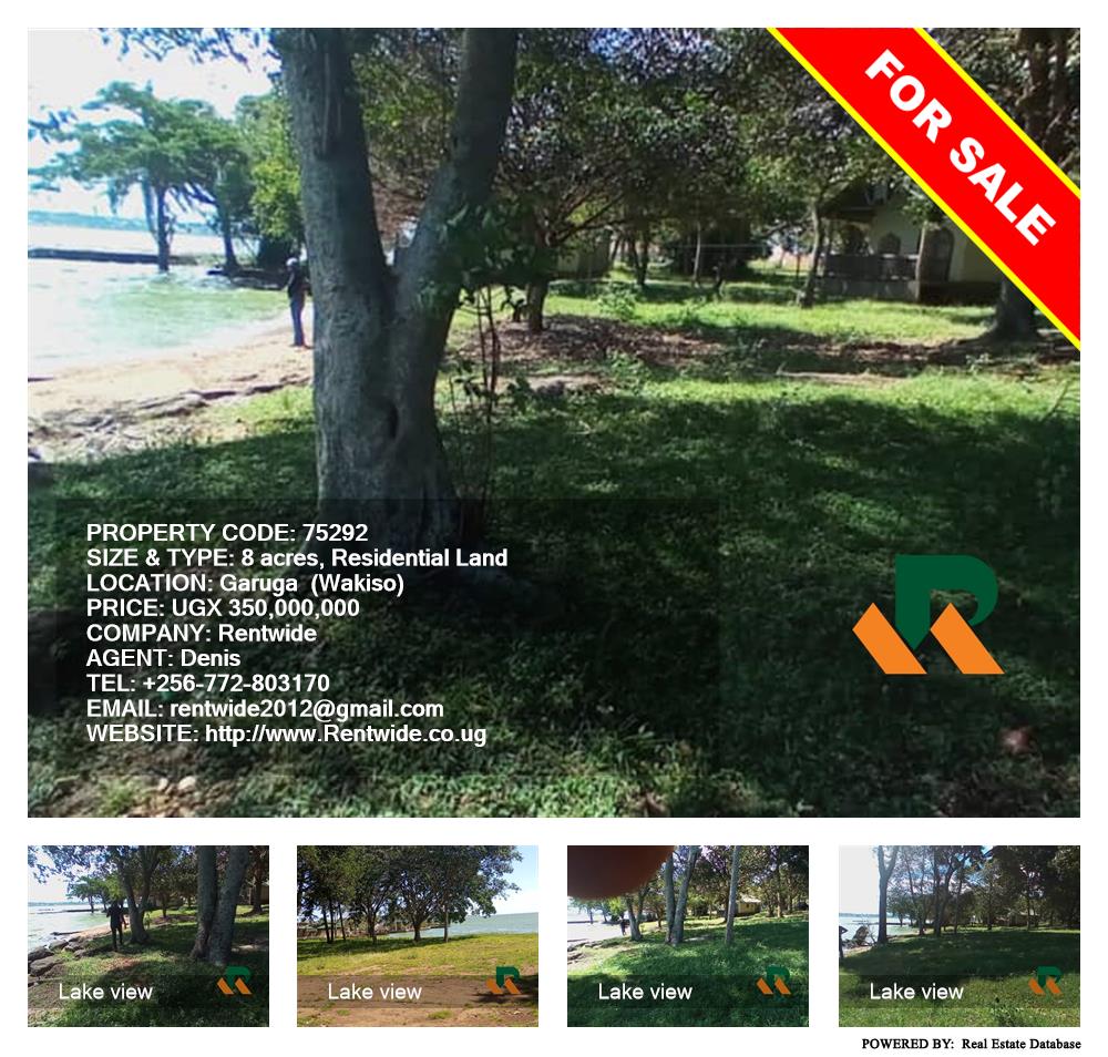 Residential Land  for sale in Garuga Wakiso Uganda, code: 75292