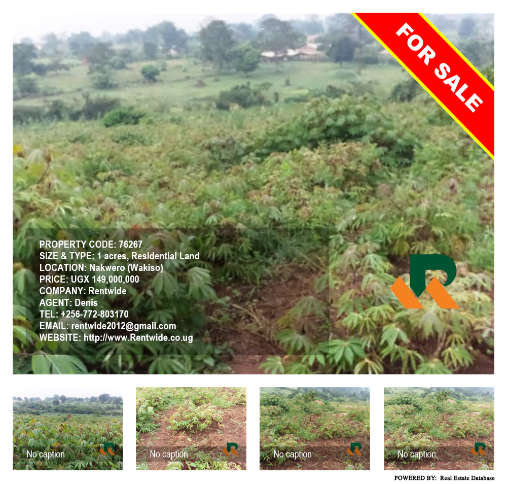 Residential Land  for sale in Nakweelo Wakiso Uganda, code: 76267