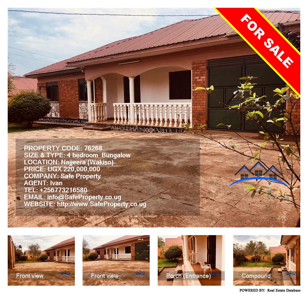 4 bedroom Bungalow  for sale in Najjera Wakiso Uganda, code: 76268