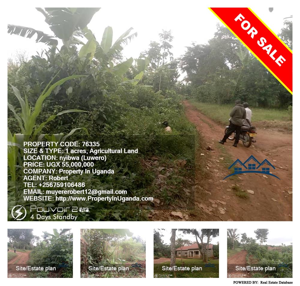 Agricultural Land  for sale in Nyibwa Luweero Uganda, code: 76335