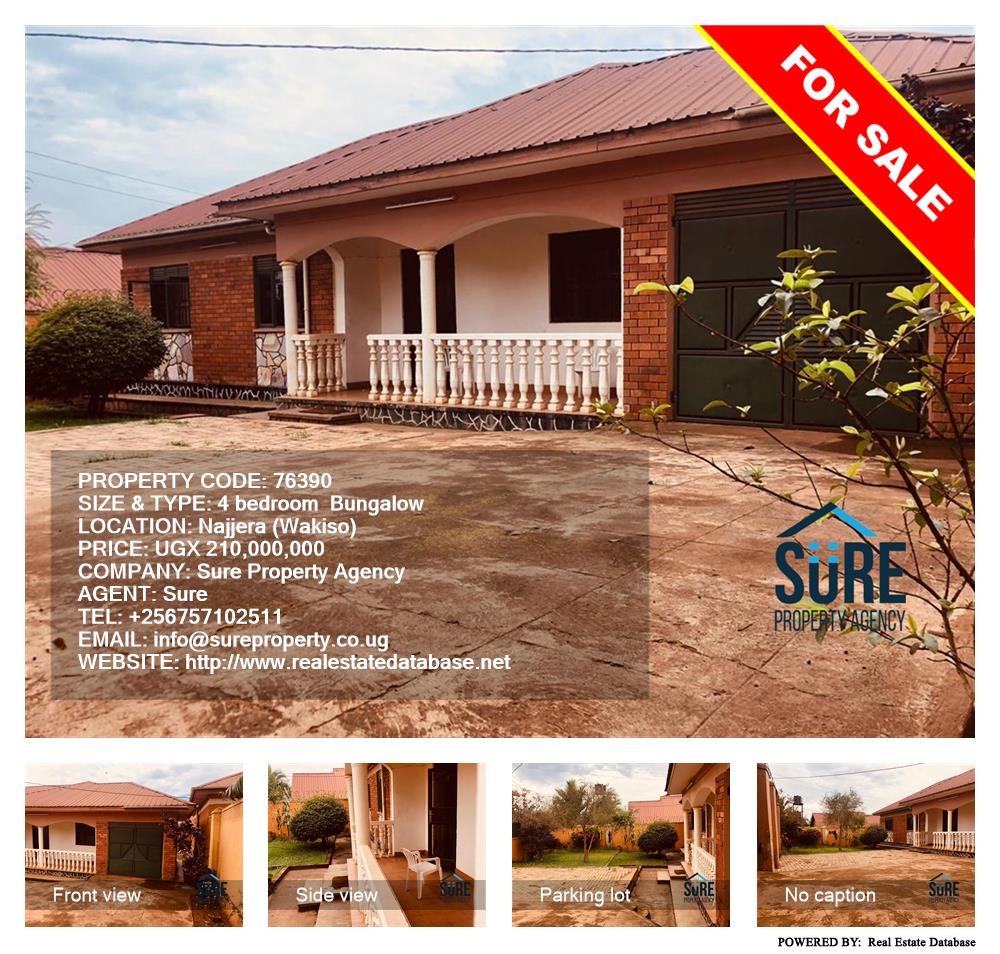 4 bedroom Bungalow  for sale in Najjera Wakiso Uganda, code: 76390