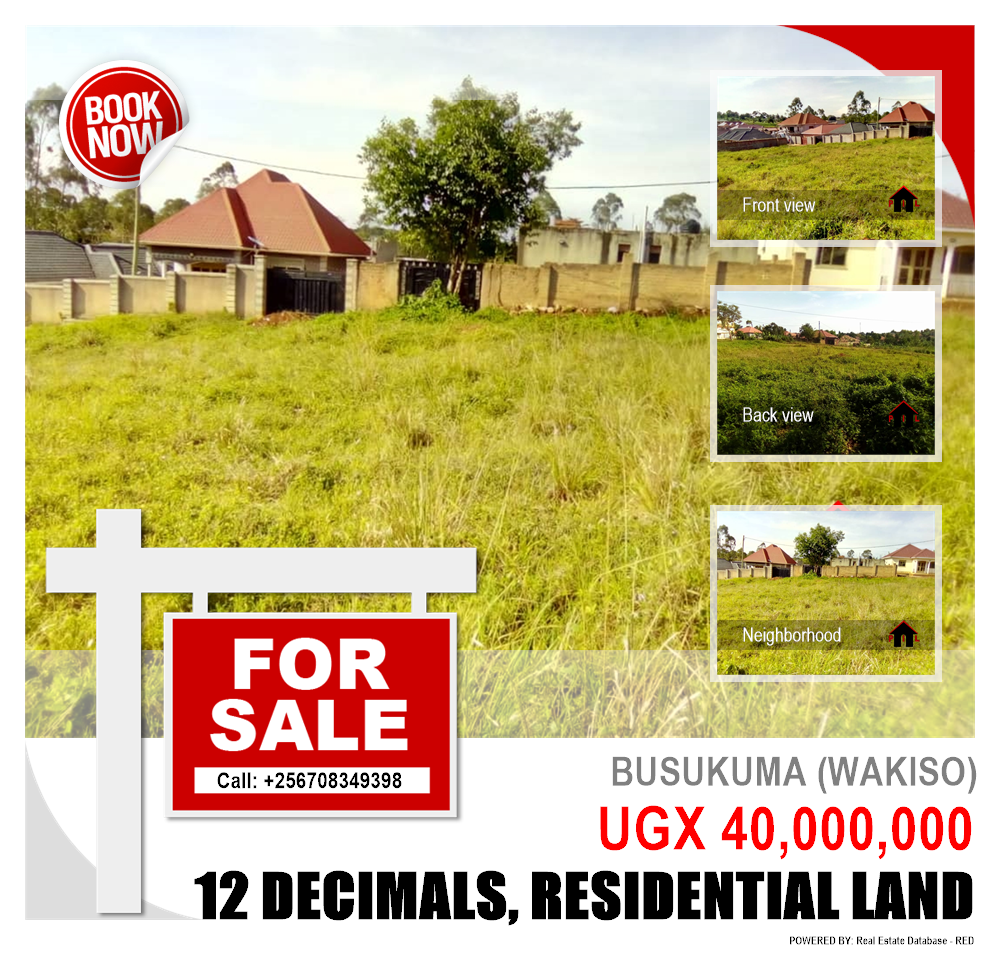 Residential Land  for sale in Busukuma Wakiso Uganda, code: 77005