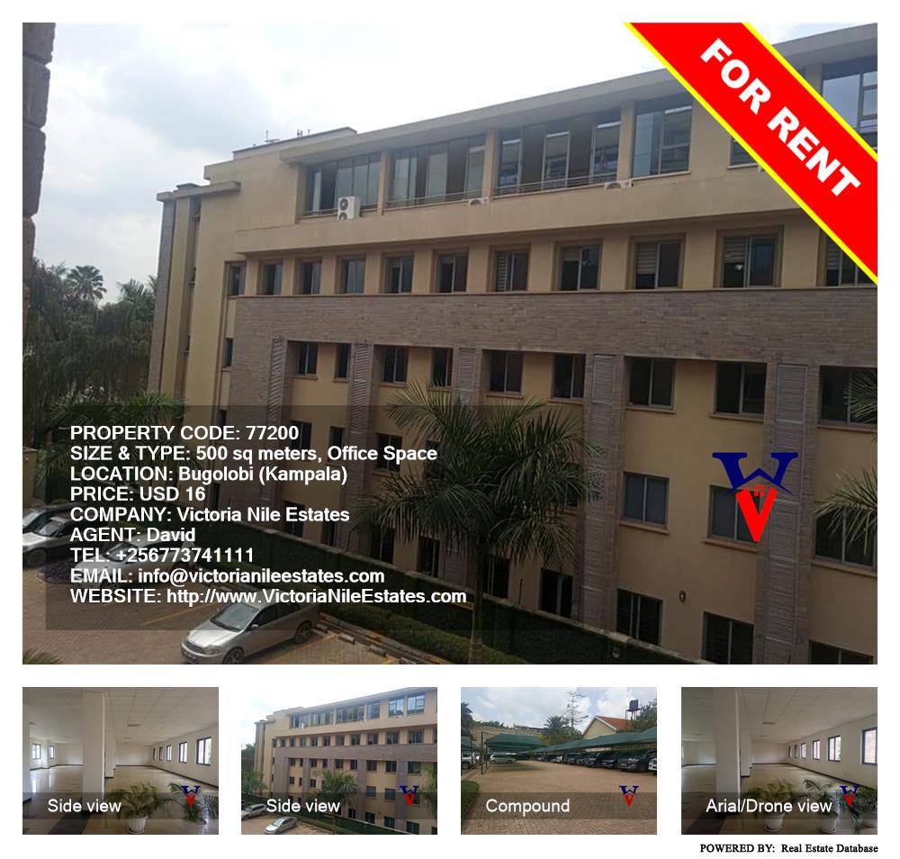 Office Space  for rent in Bugoloobi Kampala Uganda, code: 77200