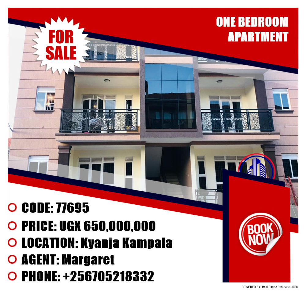 1 bedroom Apartment  for sale in Kyanja Kampala Uganda, code: 77695