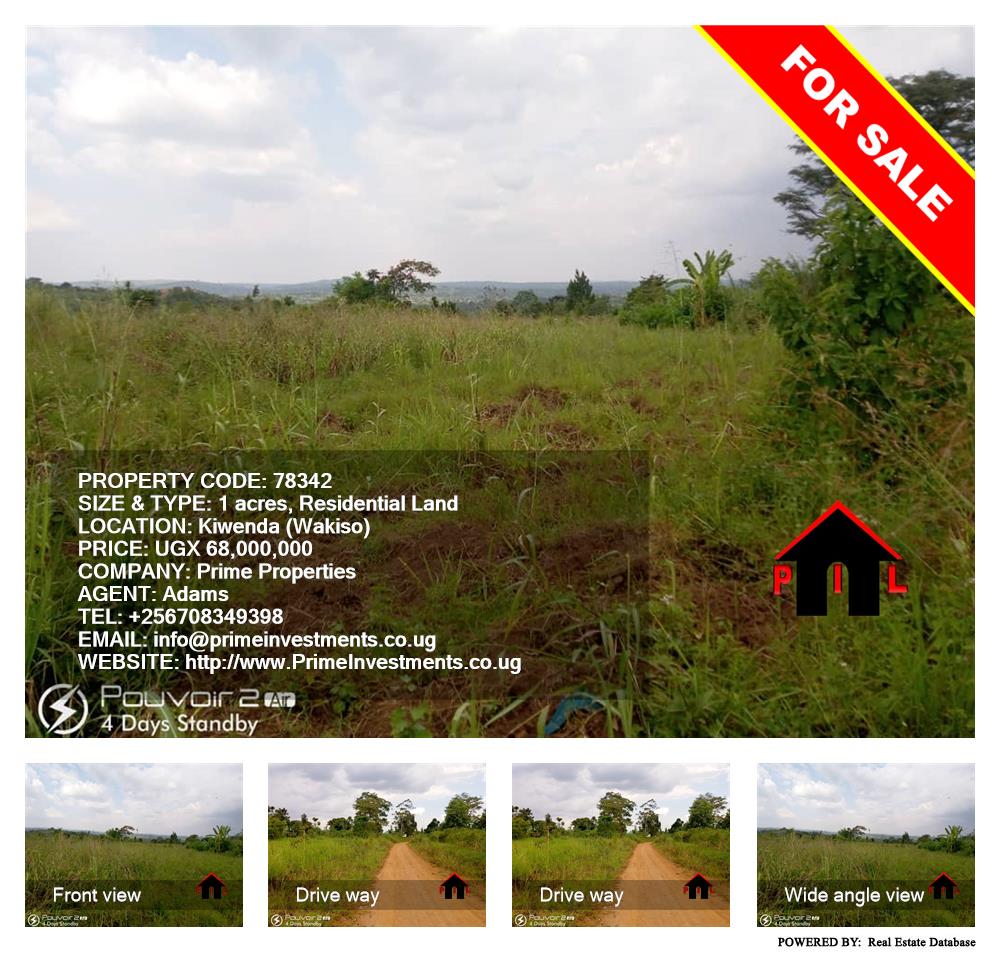 Residential Land  for sale in Kiwenda Wakiso Uganda, code: 78342