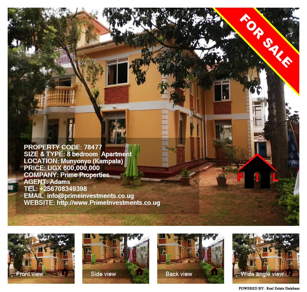 8 bedroom Apartment  for sale in Munyonyo Kampala Uganda, code: 78477