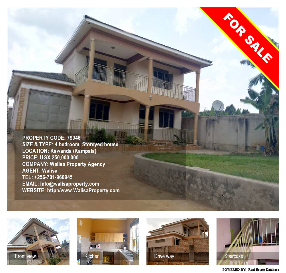 4 bedroom Storeyed house  for sale in Kawanda Kampala Uganda, code: 79046