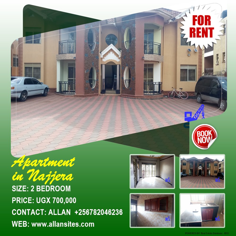 2 bedroom Apartment  for rent in Najjera Wakiso Uganda, code: 79127
