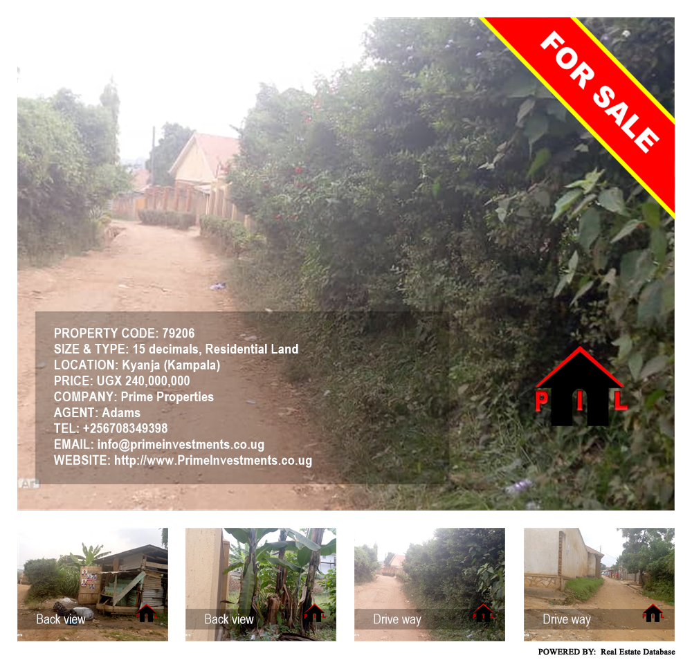 Residential Land  for sale in Kyanja Kampala Uganda, code: 79206