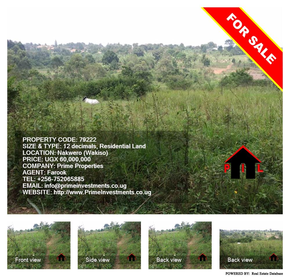 Residential Land  for sale in Nakweelo Wakiso Uganda, code: 79222
