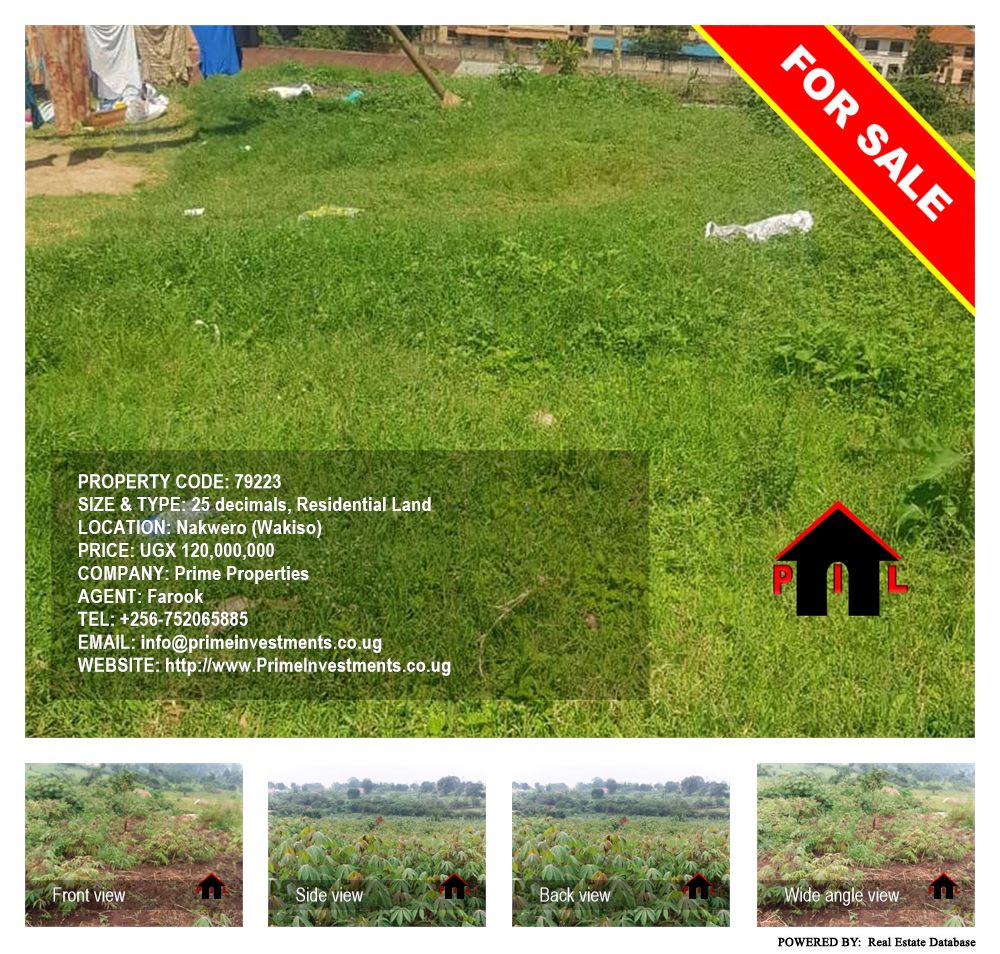 Residential Land  for sale in Nakweelo Wakiso Uganda, code: 79223