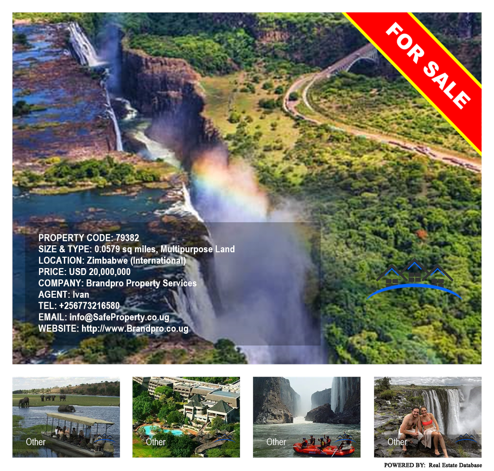 Multipurpose Land  for sale in Zimbabwe International Uganda, code: 79382