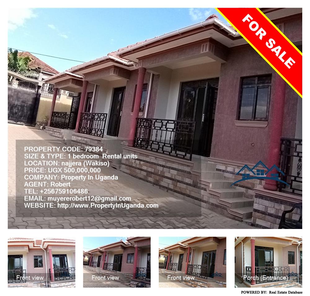 1 bedroom Rental units  for sale in Najjera Wakiso Uganda, code: 79384