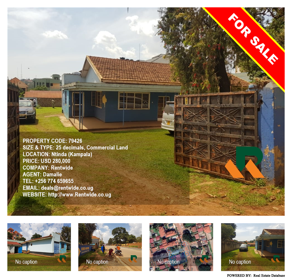 Commercial Land  for sale in Ntinda Kampala Uganda, code: 79426