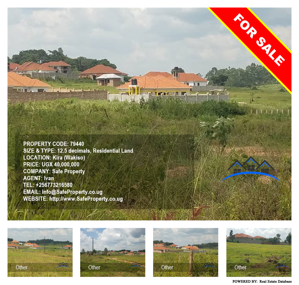 Residential Land  for sale in Kira Wakiso Uganda, code: 79440