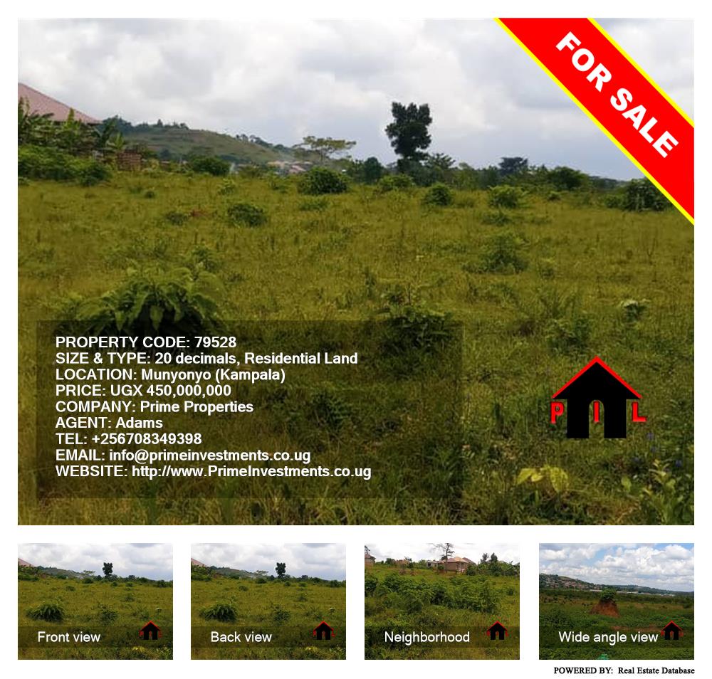 Residential Land  for sale in Munyonyo Kampala Uganda, code: 79528