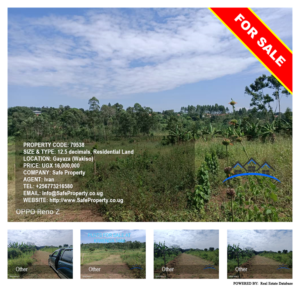 Residential Land  for sale in Gayaza Wakiso Uganda, code: 79538