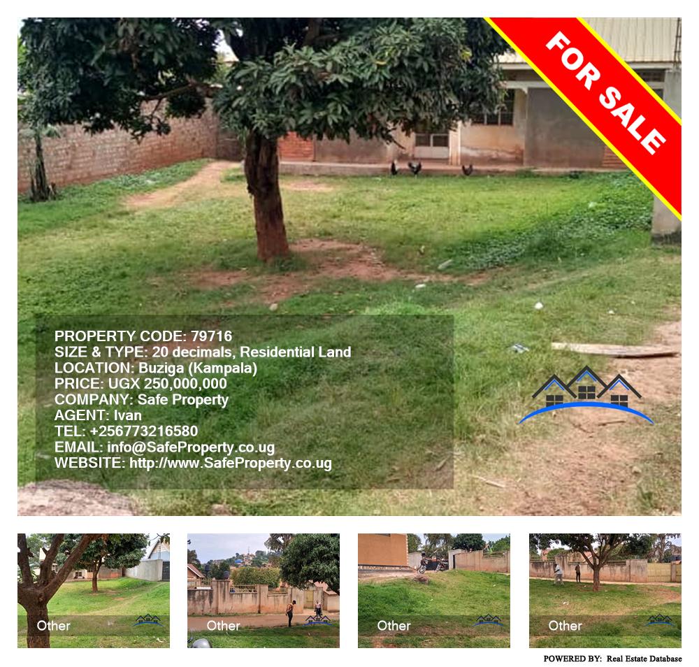 Residential Land  for sale in Buziga Kampala Uganda, code: 79716