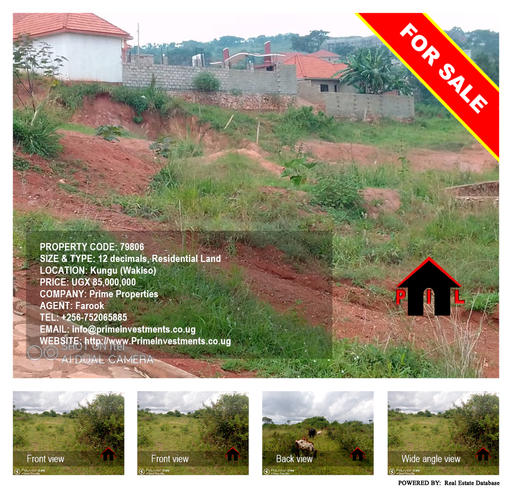 Residential Land  for sale in Kungu Wakiso Uganda, code: 79806