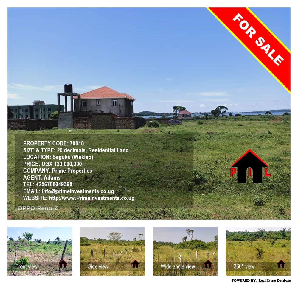 Residential Land  for sale in Seguku Wakiso Uganda, code: 79818