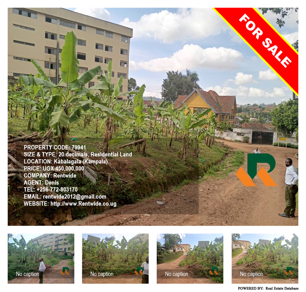 Residential Land  for sale in Kabalagala Kampala Uganda, code: 79941