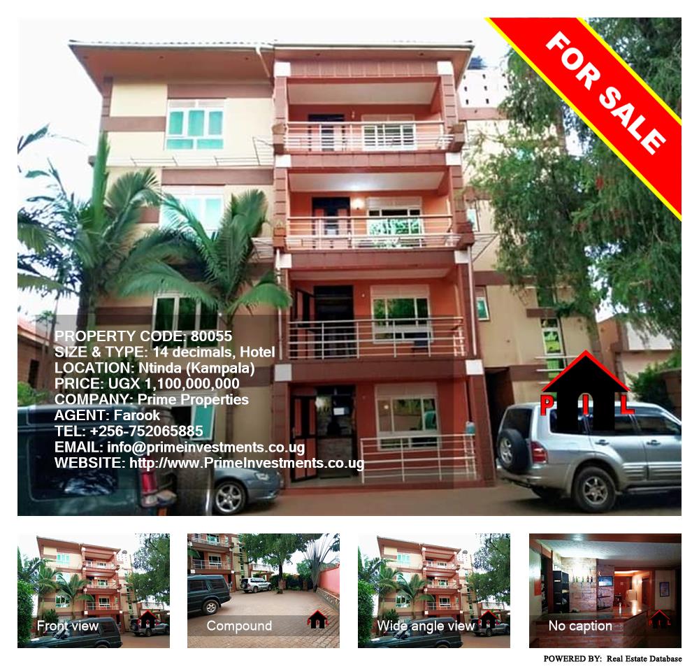 Hotel  for sale in Ntinda Kampala Uganda, code: 80055