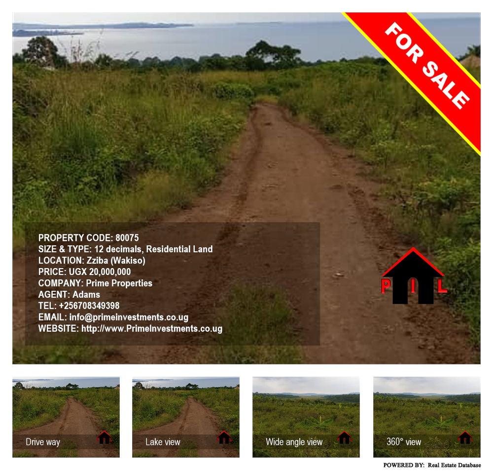 Residential Land  for sale in Zziba Wakiso Uganda, code: 80075
