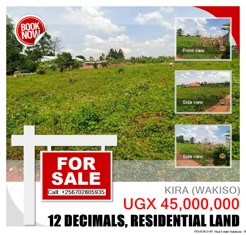 Residential Land  for sale in Kira Wakiso Uganda, code: 80082